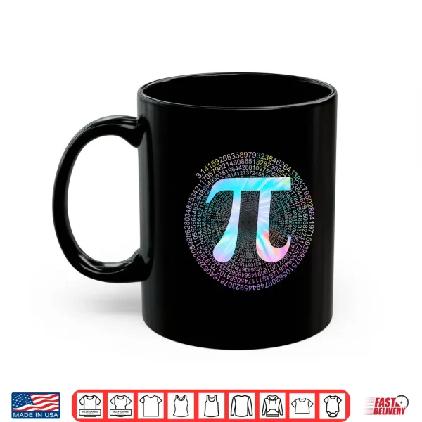 Mug Tie Dye Pi Shirt 314 Pi Number Symbol Math Science Pi Day Shirt