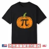 Pumpkin Pi Symbol Funny Math Nerd Spooky Halloween Pi Day Shirt