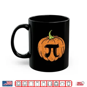 Mug Pumpkin Pi Math Shirt Halloween Thanksgiving Pie Day Costume Shirt