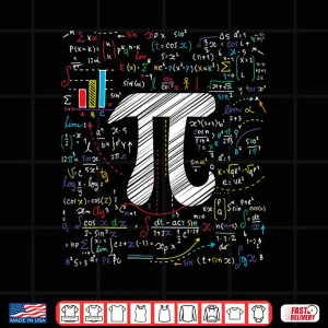 Design Pi Day Math Equation Shirt Math Teacher Student Geek Gifts