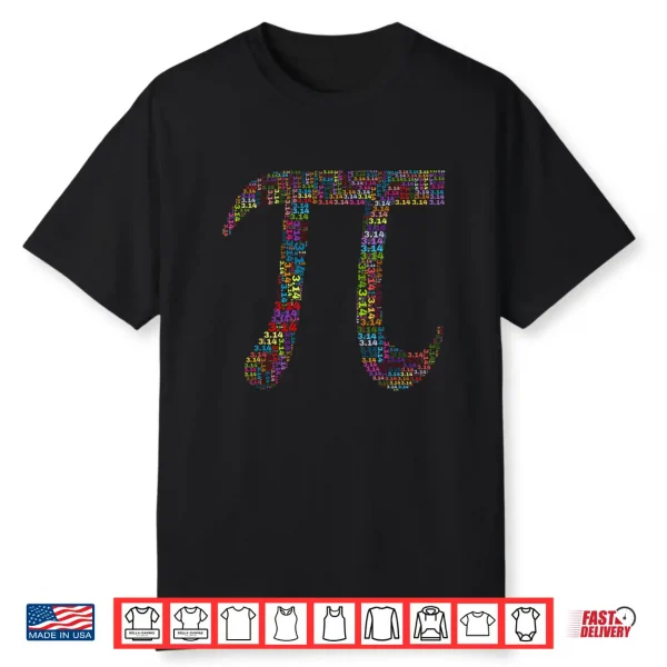 Pi Day 3.14 Math Geek Shirt For Men Women & Kids Gift Tee