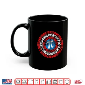 Mug Mathematician Captain Pi Superhero Math Nerd Geek Pi Day Shirt