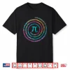 Funny Pi Day Spiral Pi Math Design For Pi Day 3.14 Tie Dye Shirt