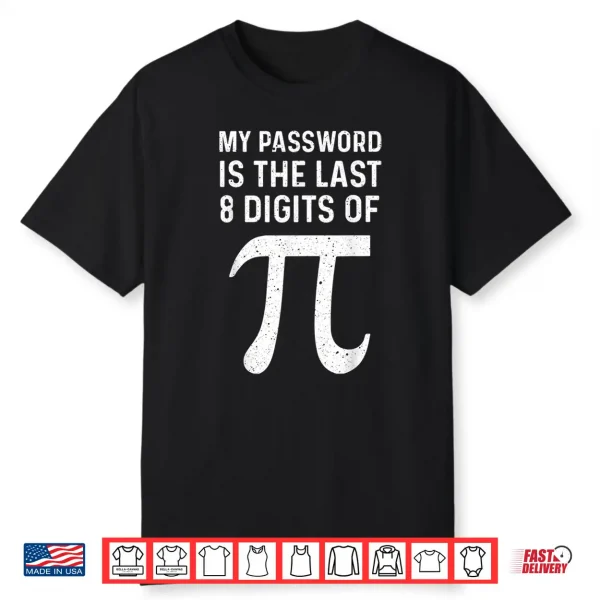 Funny Pi Art For Pi Symbol Lover Men Women Boys Girls Kids Shirt