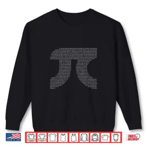 Sweatshirt All The Digits Pi Day Women. Men Kids Pi Day All Sizes Shirt