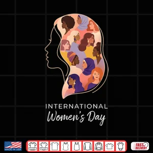 Design Feminist International WomenS Day 2026 8 March Women Shirt