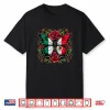Mexican Independence Day Tee   Mexico Butterfly Flag Women’S Shirt