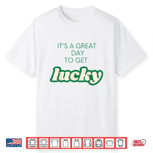 Get Lucky Design For Saint Patrick’S Day Men’S Women’S Gift Shirt