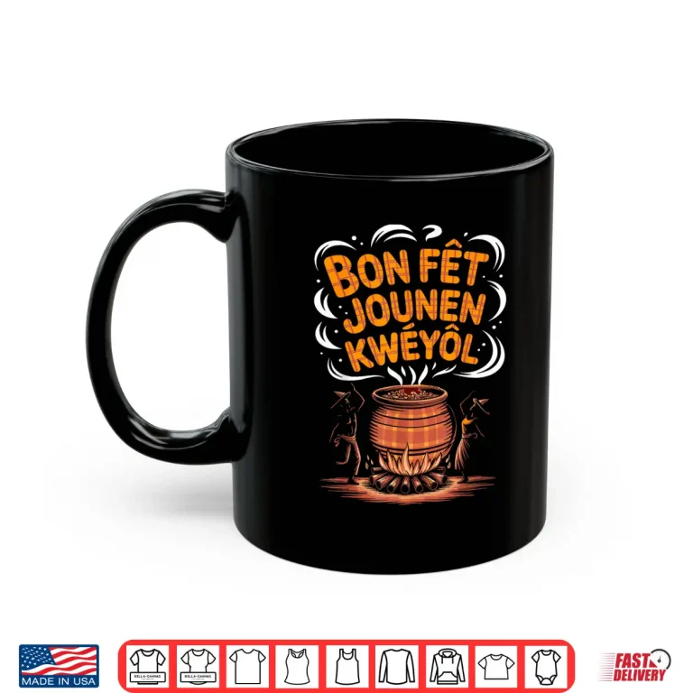 Mug Creole Day St. Lucia Jounen Kweyol Dominica Men WomenS Shirt