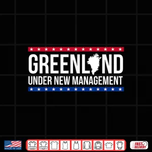 Design Under New Management Greenland USA Graphic Men Women Shirt