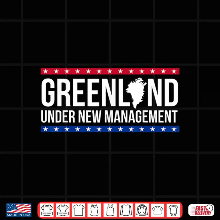 Design Under New Management Greenland USA Graphic Men Women Shirt