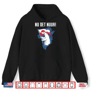 Hoodie Nu Det Nuuk Greenlanders I Stand with Greenland Shirt