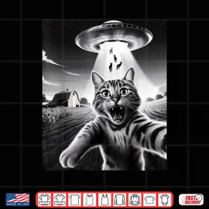 Design Cat UFO Aliens Sarcastic Humor Sayings Sarcasm Quotes Shirt