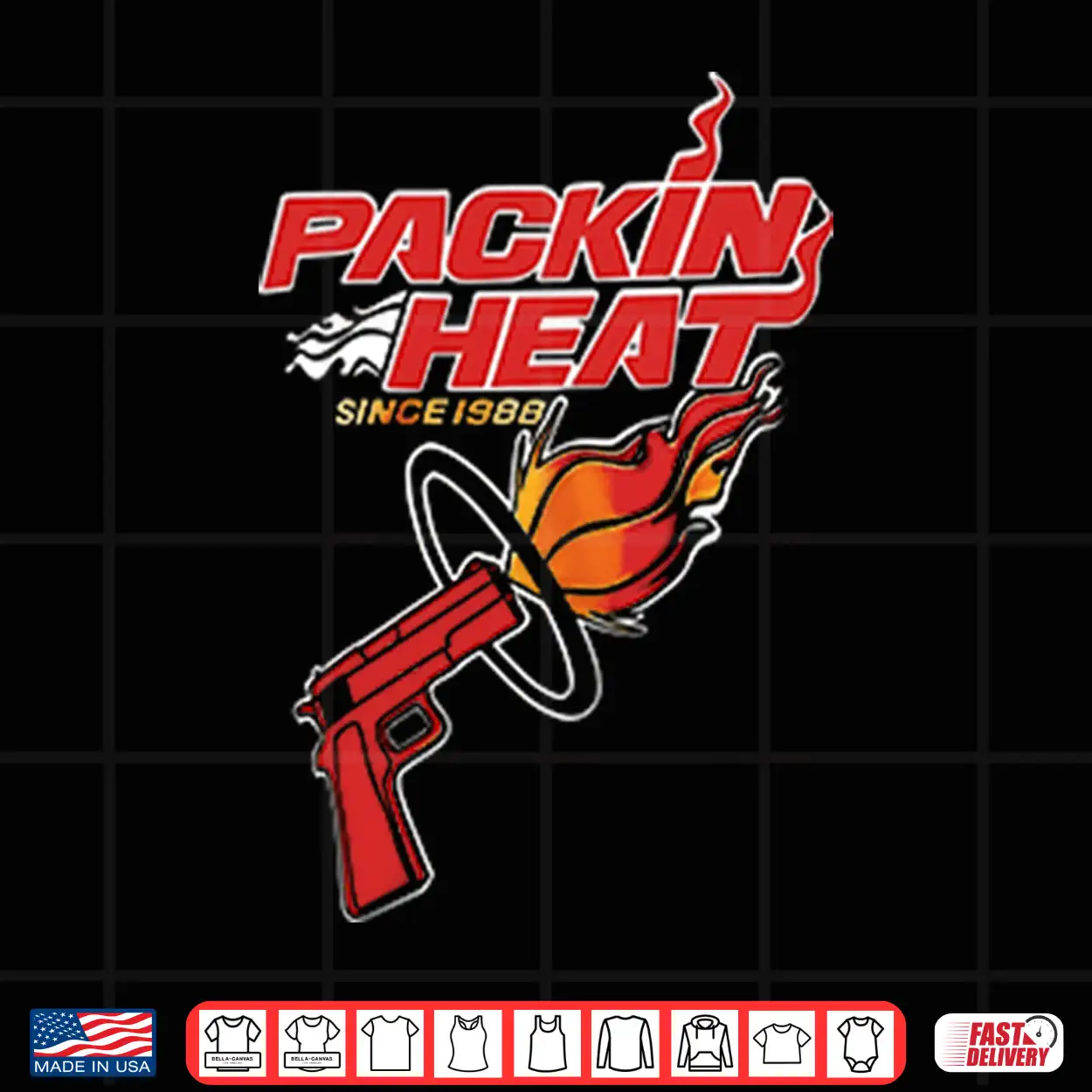 Miami Heat Packin Heat Since 1988 Shirt Miami Heat Packin Heat Since 1988 Shirt