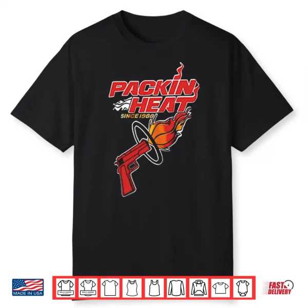 Miami Heat Packin Heat Since 1988 Shirt