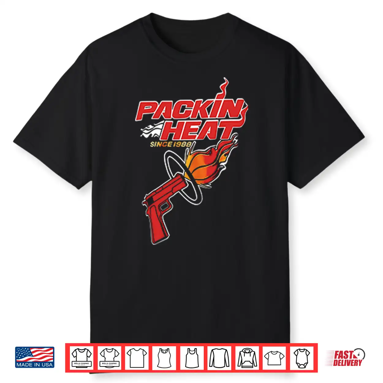 Miami Heat Packin Heat Since 1988 Shirt Miami Heat Packin Heat Since 1988 Shirt