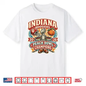 Indiana Hoosiers Peach Bowl Champions 2026 Shirt