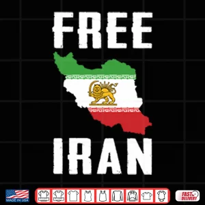 Design Free Iran Lion Symbol Shirt