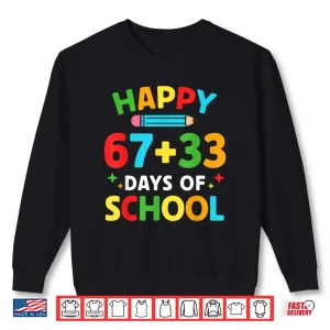 Sweatshirt Teacher 100th Day Shirt