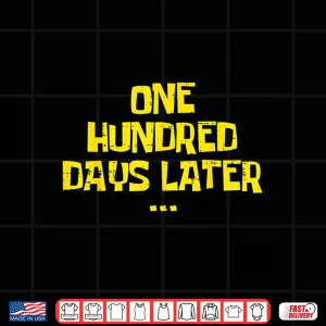 Design 100th Day of School One Hundred Days Later Teacher Kid Women Shirt