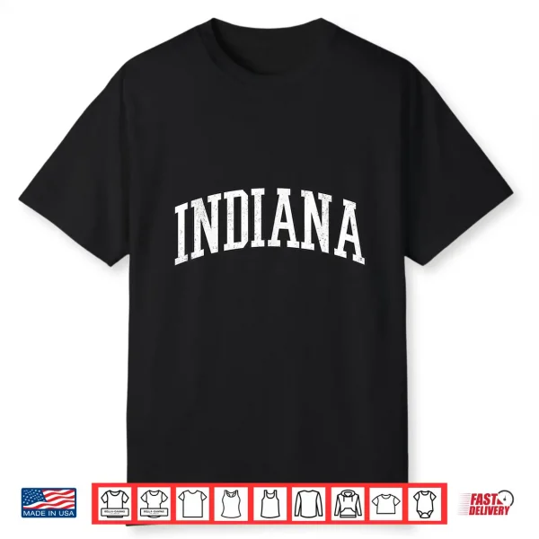 Vintage Indiana Vintage Design Men Women Kids Shirt