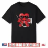 Valentines Day Heart Ice Hockey Goalie Men Boys Kids Shirt