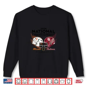 Miami Vs Indiana Cfp National Championship 2026 Gray Shirt 2 Sweatshirt Miami vs Indiana CFP National Championship 2026 Gray Shirt