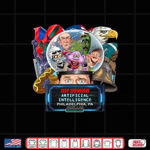 Design Jeff Dunham Philadelphia PA 2026 Long Sleeve Shirt