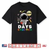 100 Days Of School Smarter Astronaut 100Th Day Kids Boys Shirt