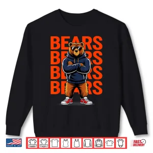 Sweatshirt Retro Bear Present for Men Women Boys Girls Shirt