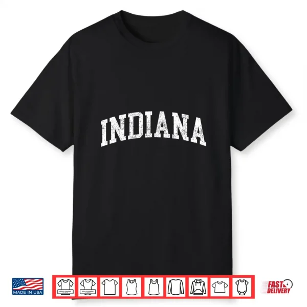 Indiana Throwback Design Classic Shirt