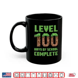 Level 100 Days Of School Complete Gamer 100Th Day Boys Kids Shirt 3 Mug Level 100 Days of School Complete Gamer 100th Day Boys Kids Shirt