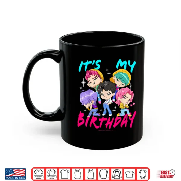 Mug Kpop Demon Hunters Its My Birthday Saja Boys Group Shot Shirt