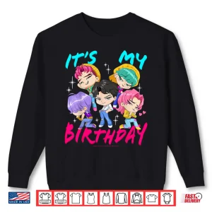 Sweatshirt Kpop Demon Hunters Its My Birthday Saja Boys Group Shot Shirt