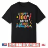 Happy 100Th Day Of School Pencils 100 Days Men Women Kids Shirt