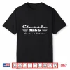 Classic 60 Birthday Decorations Men 60Yr 1966 60Th Birthday Shirt