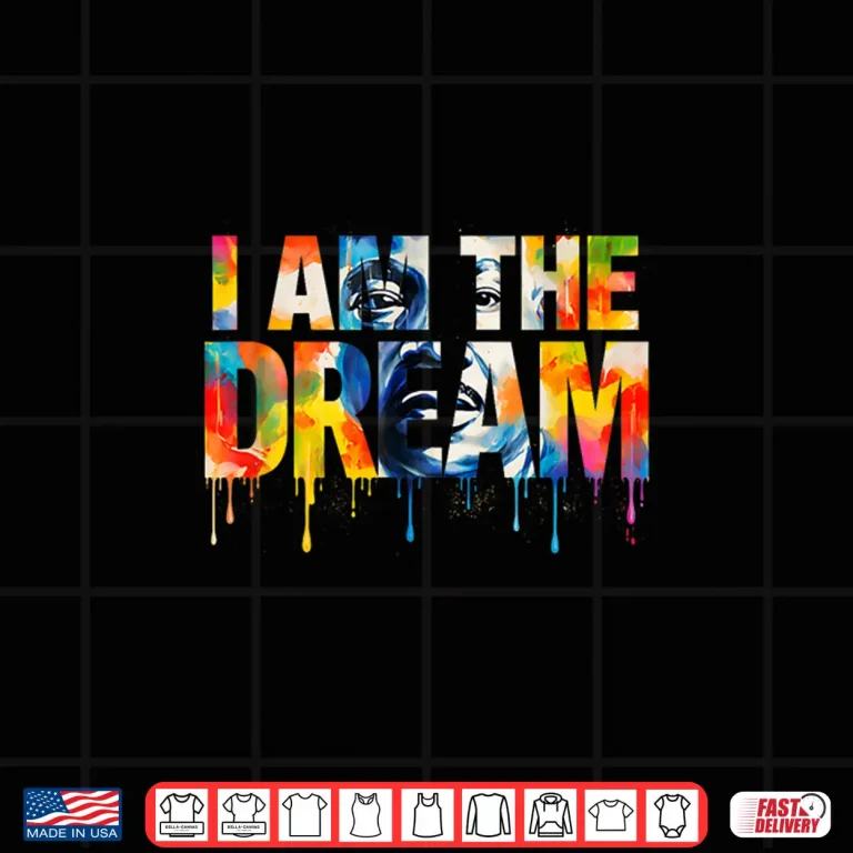 Design African American Black History Month Dream Like King Shirt