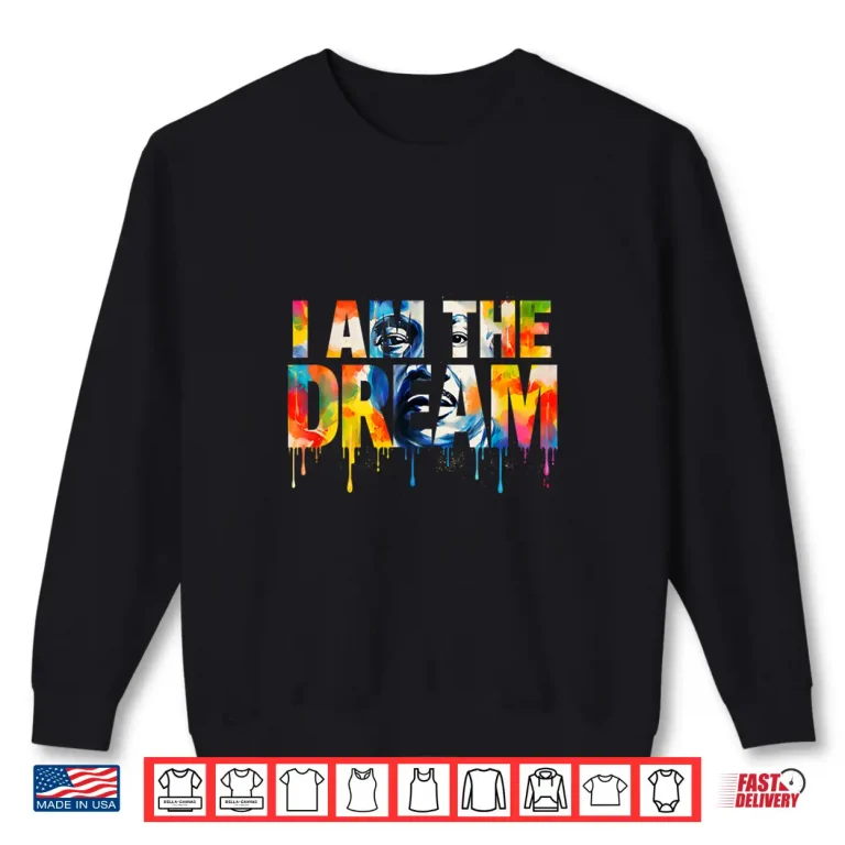 Sweatshirt African American Black History Month Dream Like King Shirt