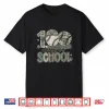 100 Days Of School Baseball Camo Funny Boys Kids 100Th Day Shirt