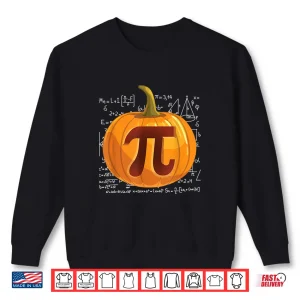 Sweatshirt Pumpkin Pie Math Shirt Funny Halloween Thanksgiving Pi Day Shirt