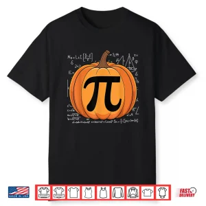 Pumpkin Pie Math Halloween Thanksgiving Pi Day Shirt