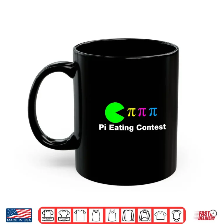 Mug Pi Day Pi Eating Contest Funny Math Geek Shirt
