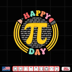 Design Pi Day 3.14 Pi Digits Happy Spiral Pi Day Shirt