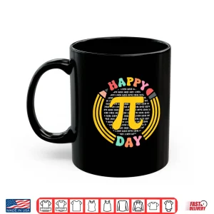 Mug Pi Day 3.14 Pi Digits Happy Spiral Pi Day Shirt
