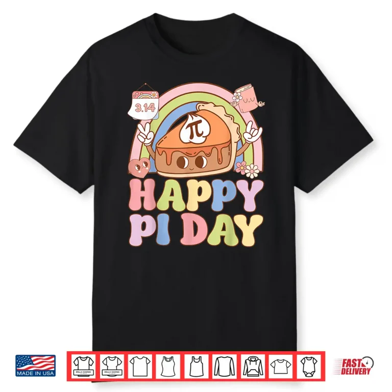 Happy Pi Day 3.14 Pie Day For Kids Youth Boys Girls Shirt