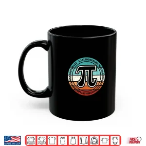 Mug Funny Pi Day Retro Pi Symbol Math Teacher Nerd Geek 3.14 Shirt