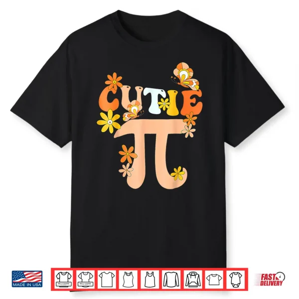 Cutie Pi Shirt Pi Day Math Girls Kids Women Toddler Teacher Shirt