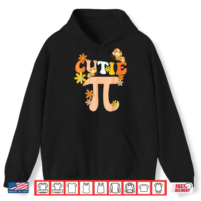 Hoodie Cutie Pi Shirt Pi Day Math Girls Kids Women Toddler Teacher Shirt