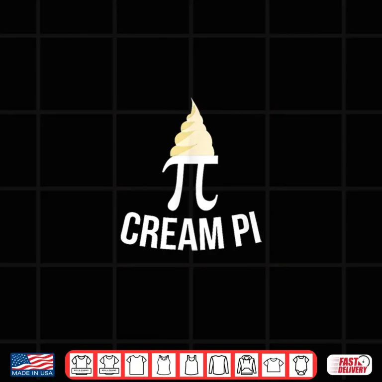 Design Cream pi dirty joke for math teacher or student for Pi day Shirt