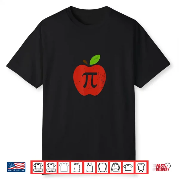 Apple Pi Day Maths Nerd Shirt